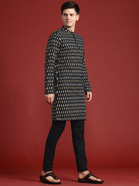 Anouk Printed Pure Cotton Kurta with Trousers