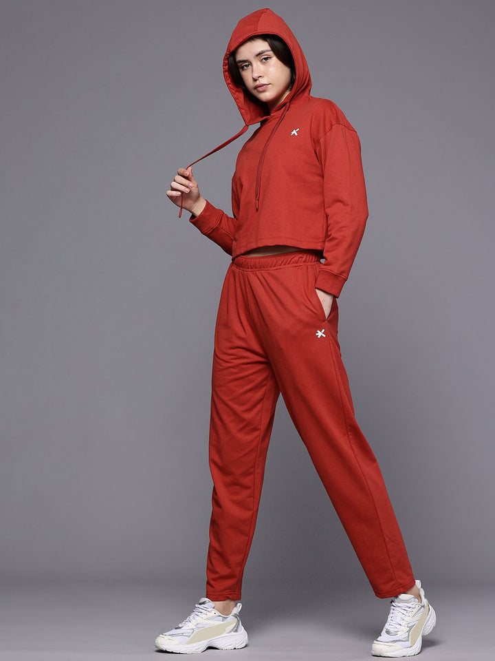 HRX by Hrithik Roshan Women Typography Printed Tracksuit