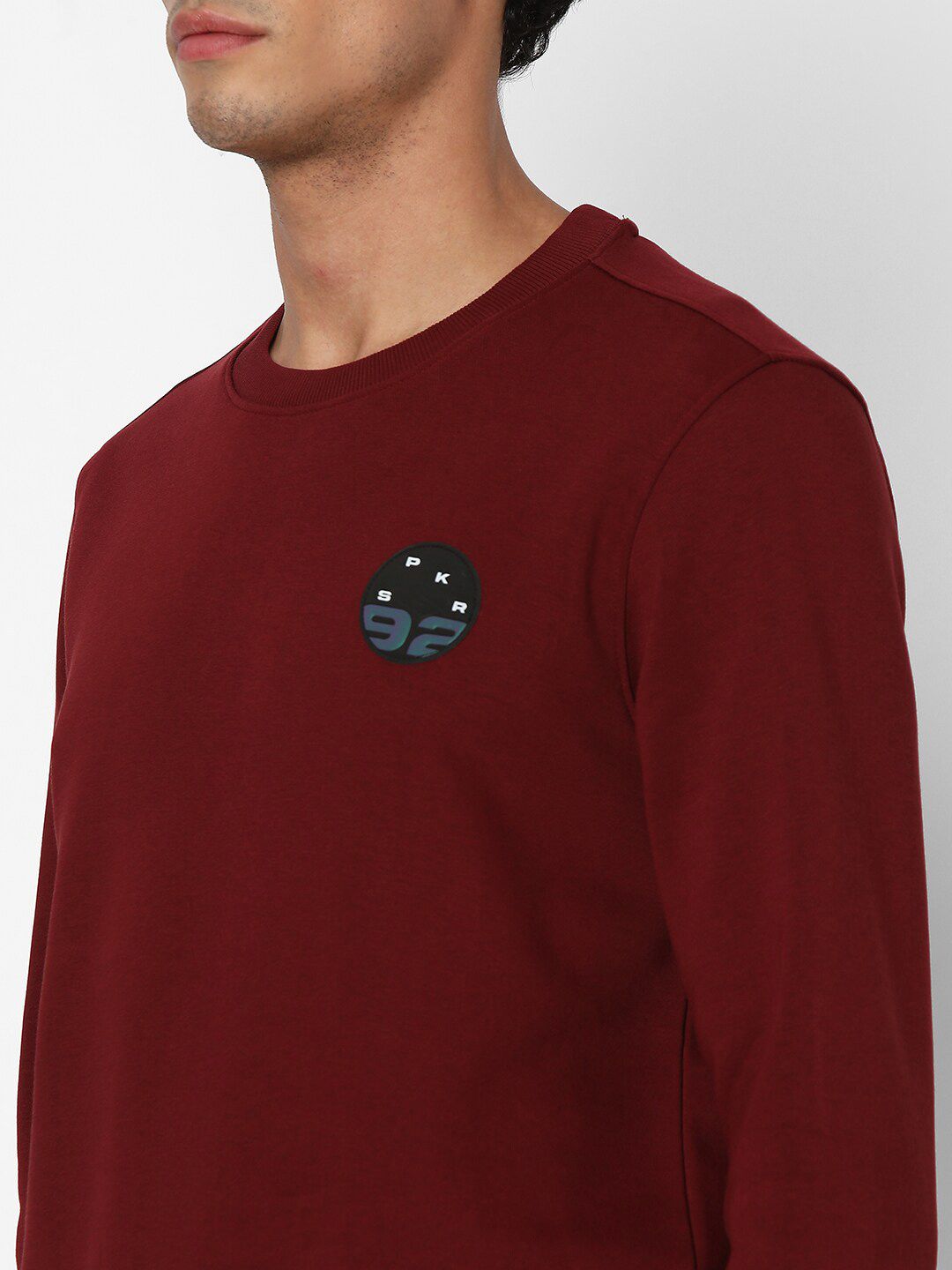 SPYKAR Round Neck Cotton Sweatshirt