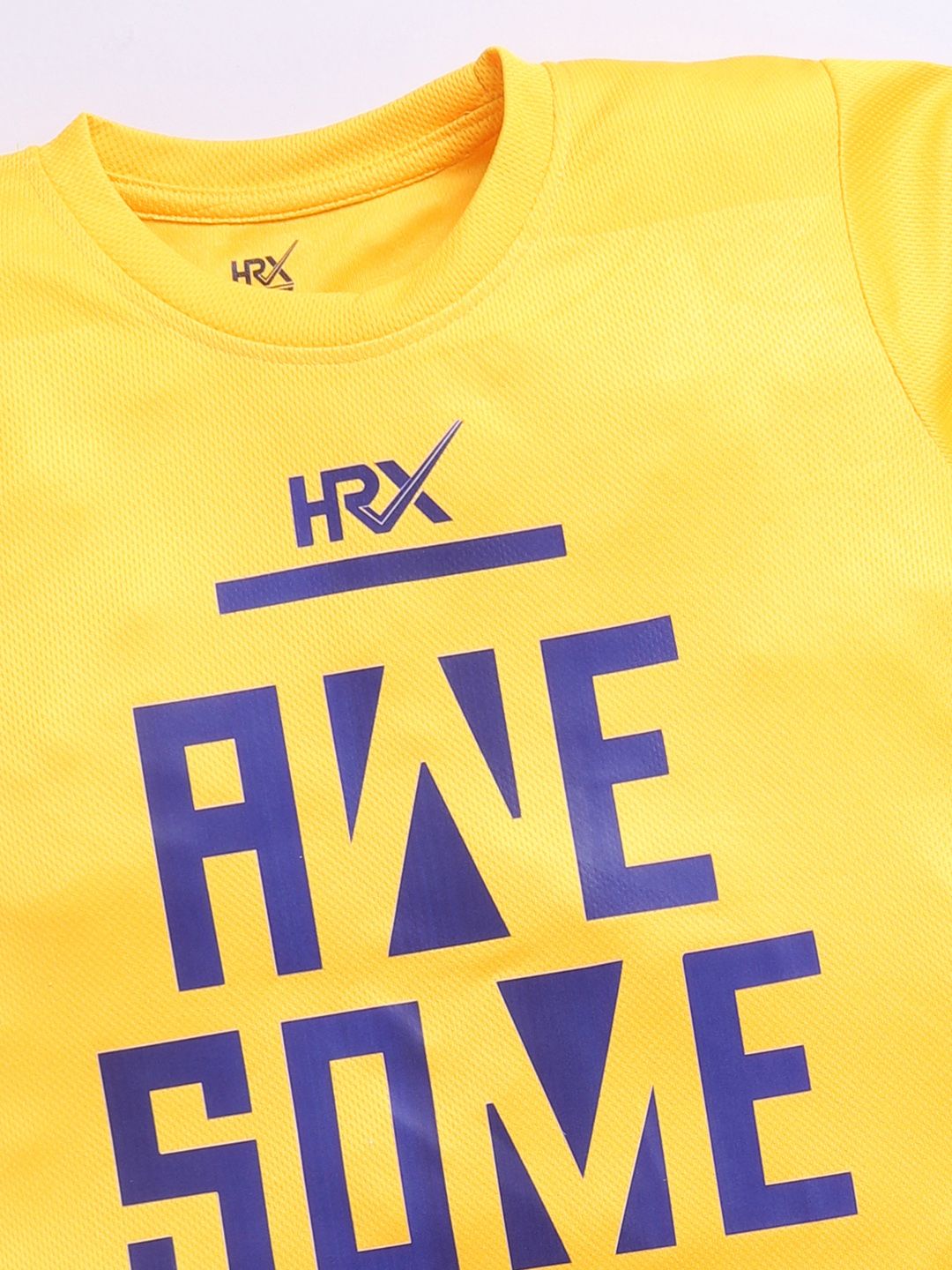 HRX by Hrithik Roshan Boys Printed Rapid Dry T-shirt with Shorts
