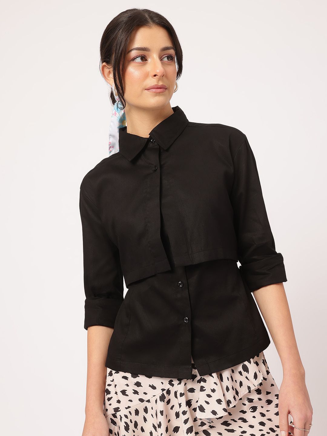 DressBerry Women Opaque Casual Shirt