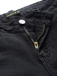 DressBerry Women Black Skinny Fit Mid-Rise Clean Look Stretchable Jeans