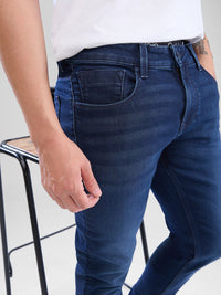 SPYKAR Men Slim Fit Low-Rise Light Fade Clean Look Stretchable Jeans