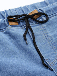 Urbano Fashion Men Blue Slim Fit Mid-Rise Clean Look Stretchable Jeans