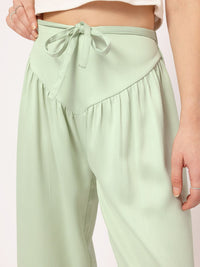 DressBerry Women Tender Touch Textured Trousers