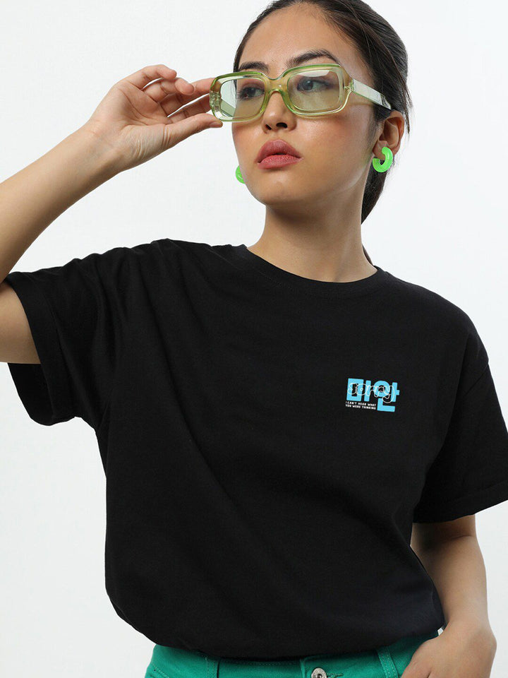 Bewakoof Women Starboi Graphic Printed Boyfriend Fit T-shirt