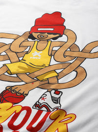 HRX by Hrithik Roshan Placement Print Regular Fit Lifestyle T-shirt