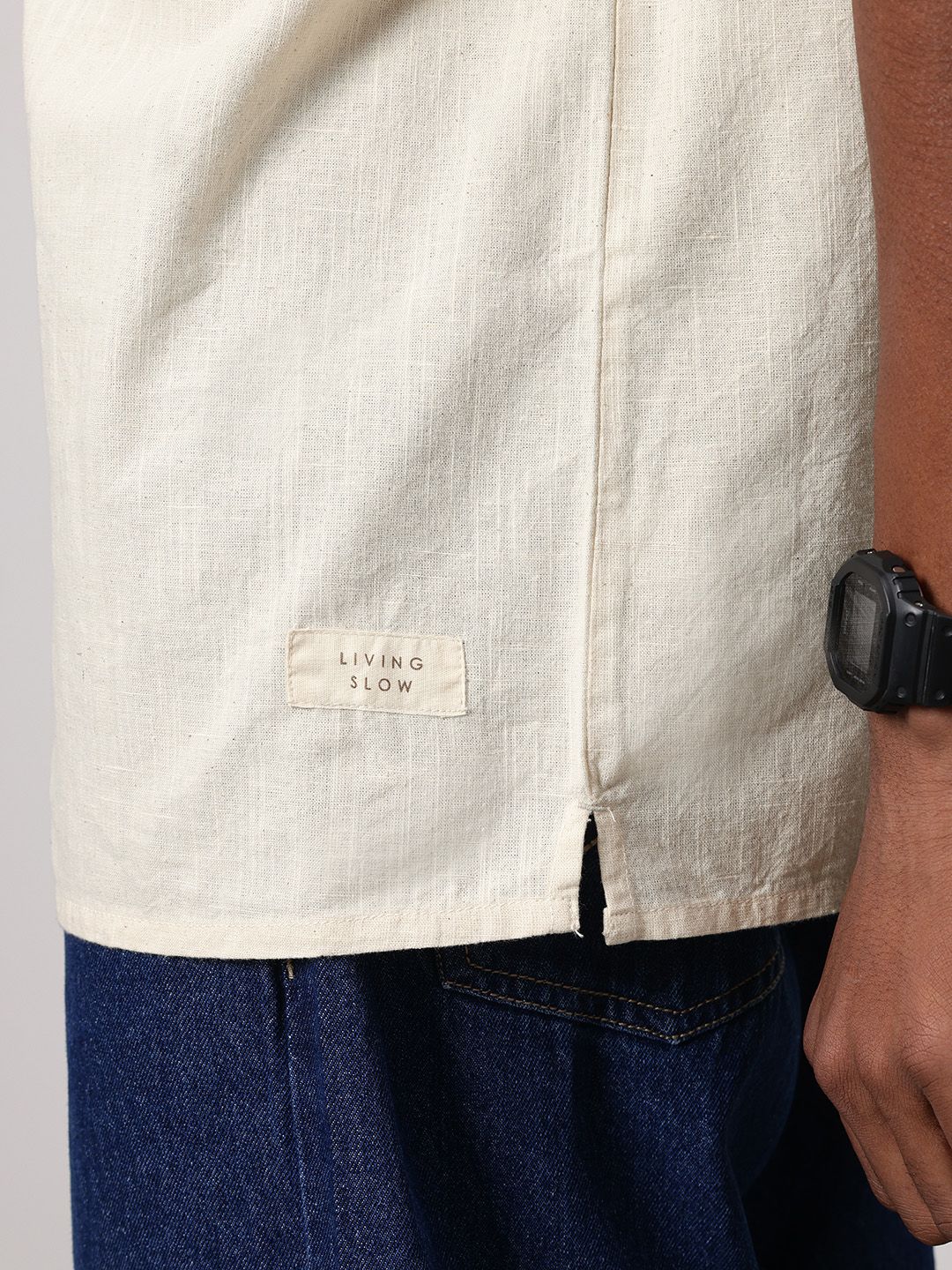 ether Zen Men Opaque Casual Shirt