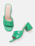 Lino Perros Women Open Toe Block Heels