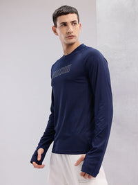 HRX by Hrithik Roshan Men Printed Rapid-Dry Training T-shirt