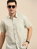 DENNISON Smart Block Printed Casual Shirt