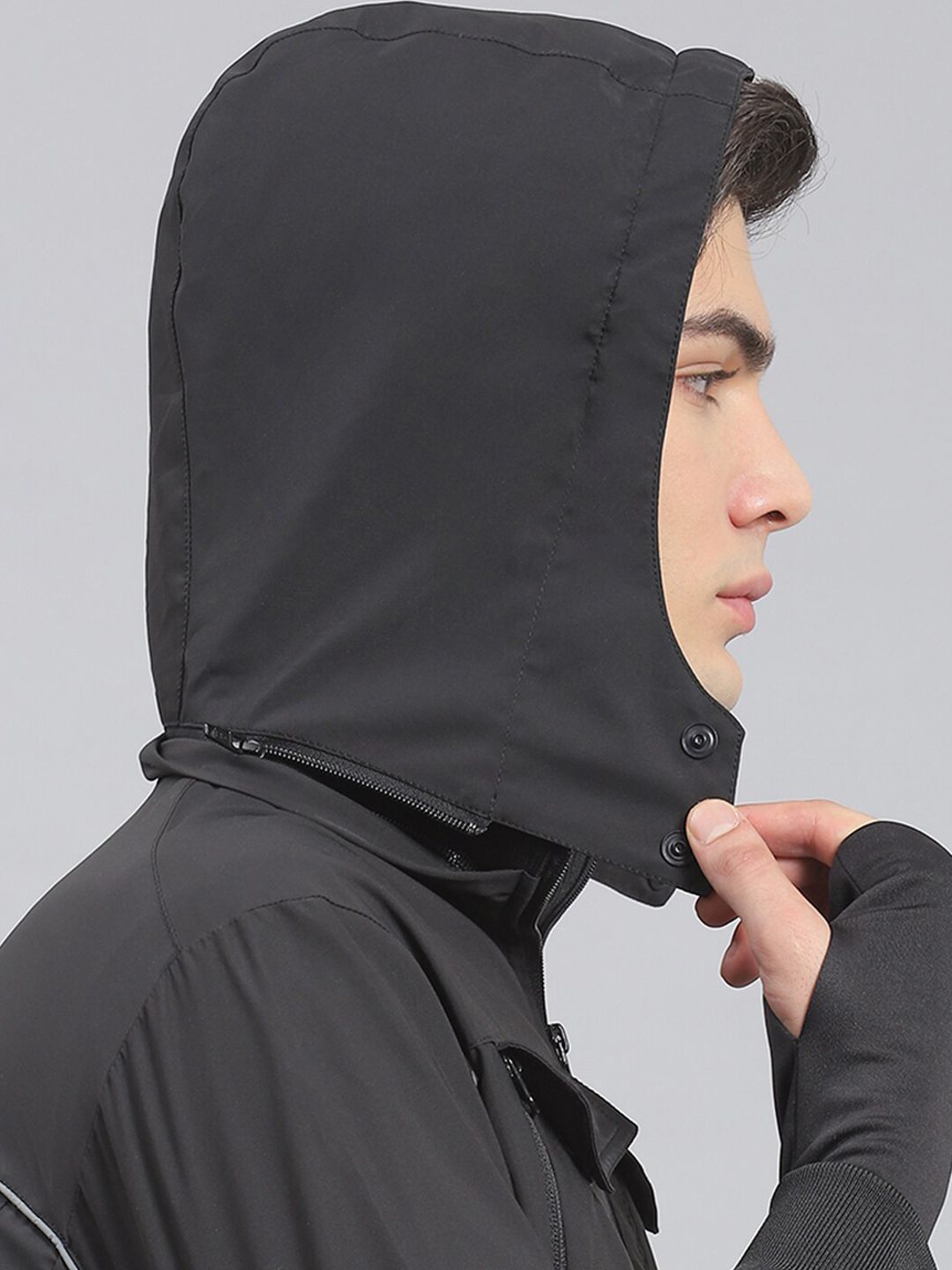 Monte Carlo Hooded Lightweight Bomber Jacket