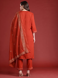 Anouk Kurta with Trousers & Dupatta