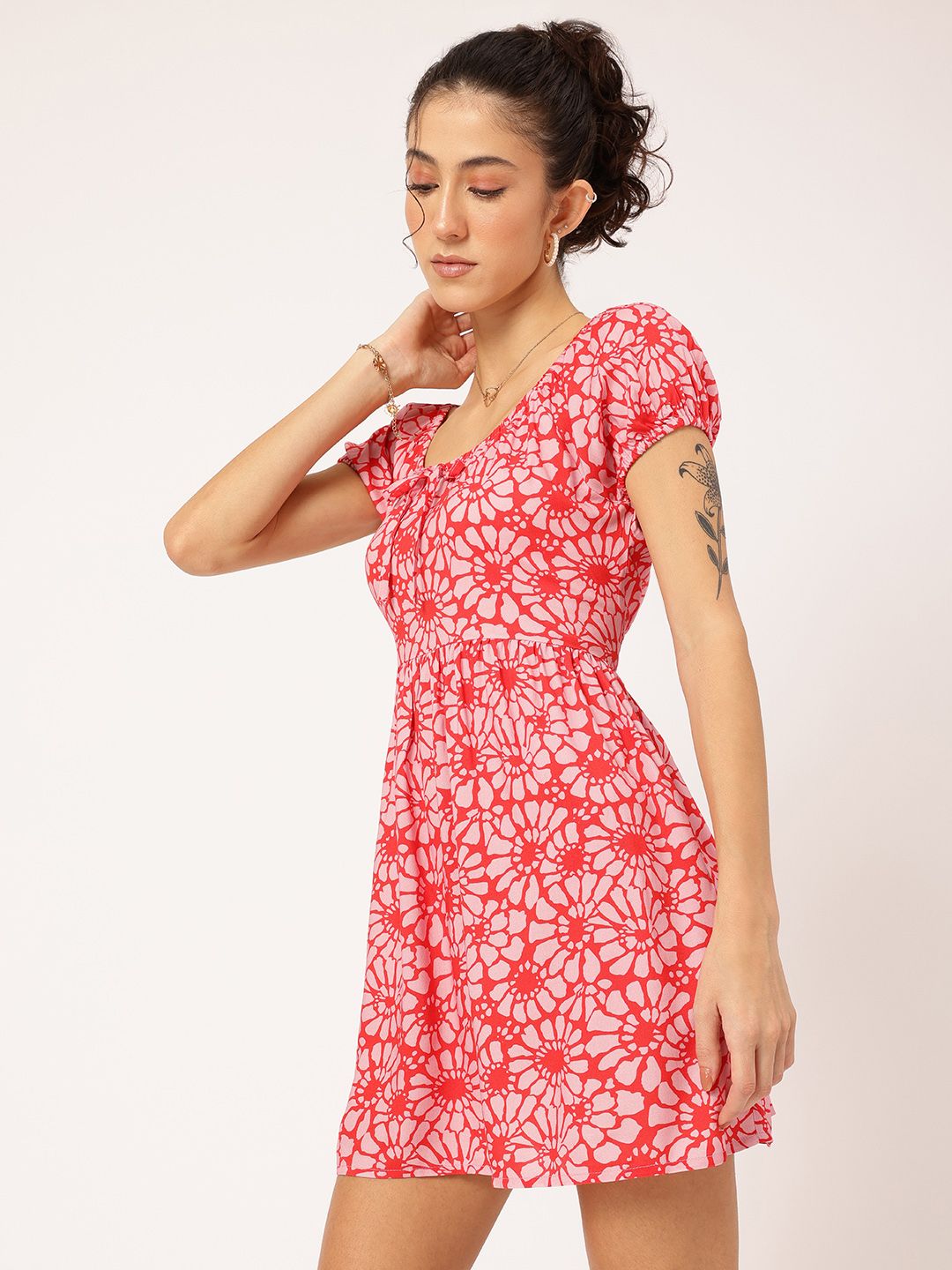 DressBerry Endless Summer Floral A-Line Dress