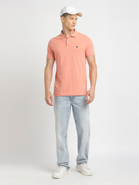 THE BEAR HOUSE Polo Collar Slim Fit Pure Cotton T-shirt