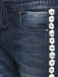 Being Human Men Mid Rise Clean Look Heavy Fade Jeans