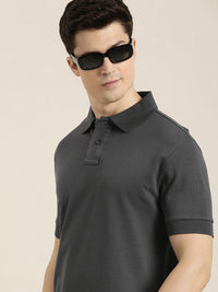 DILLINGER Men Polo Collar Pure Cotton T-shirt