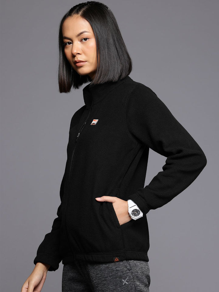 HRX by Hrithik Roshan Rapid-Dry Sweatshirt with Brand-Logo Detailing