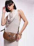DressBerry Textured Structured Sling Bag