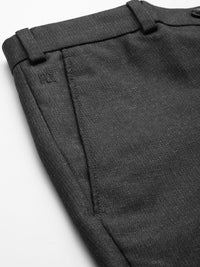 Raymond Men Textured Slim Fit Formal Trousers