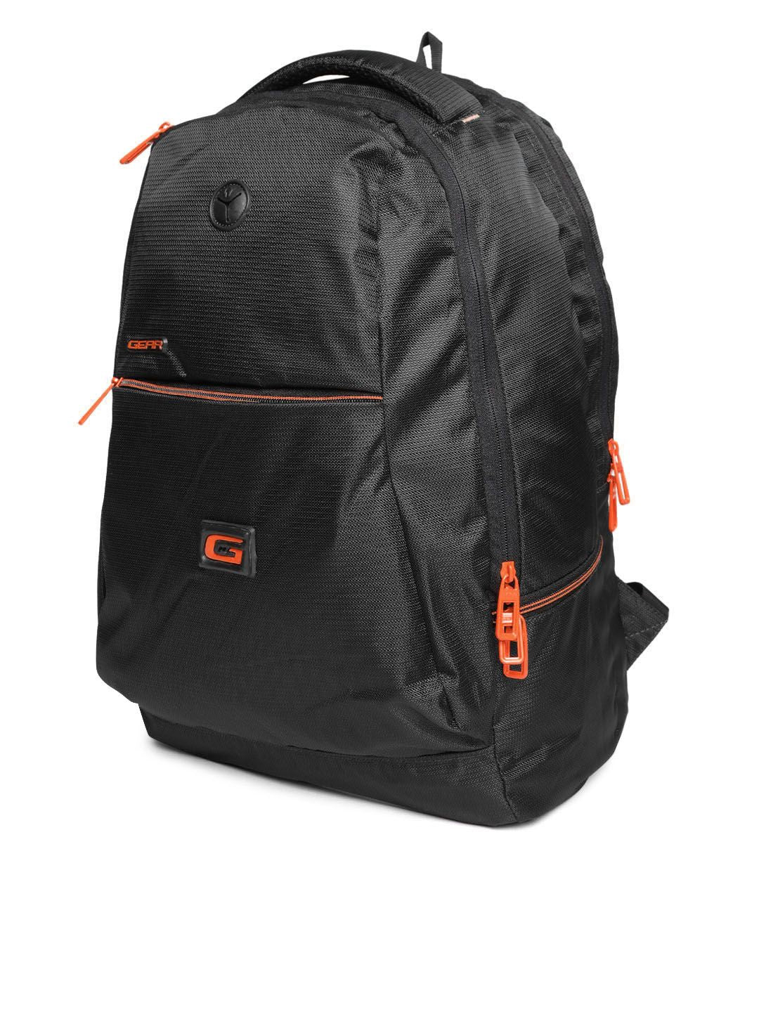 Gear Unisex Black Solid Backpack