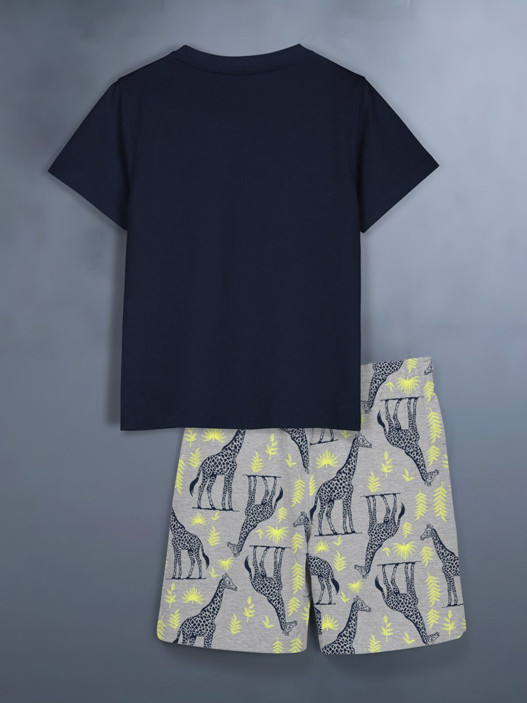 HELLCAT Pack Of 2 Boys Printed T-shirts With Shorts