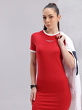HRX by Hrithik Roshan Printed Raglan Sleeves T-shirt Dress