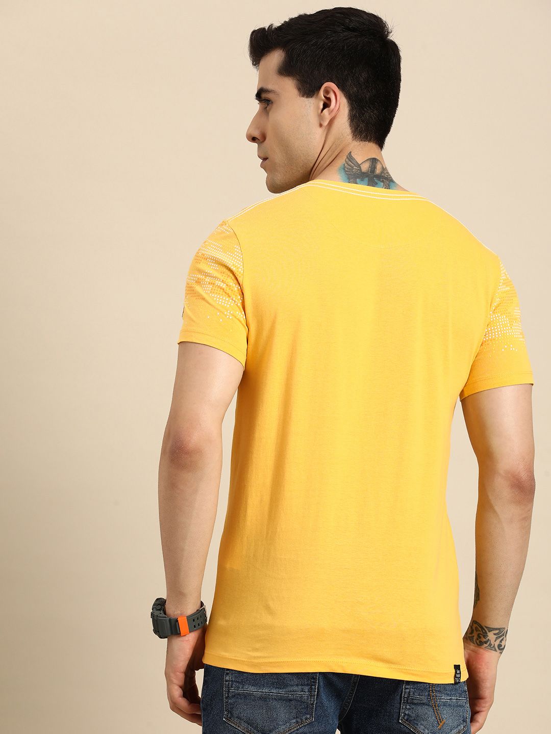 Being Human Pure Cotton Applique T-shirt