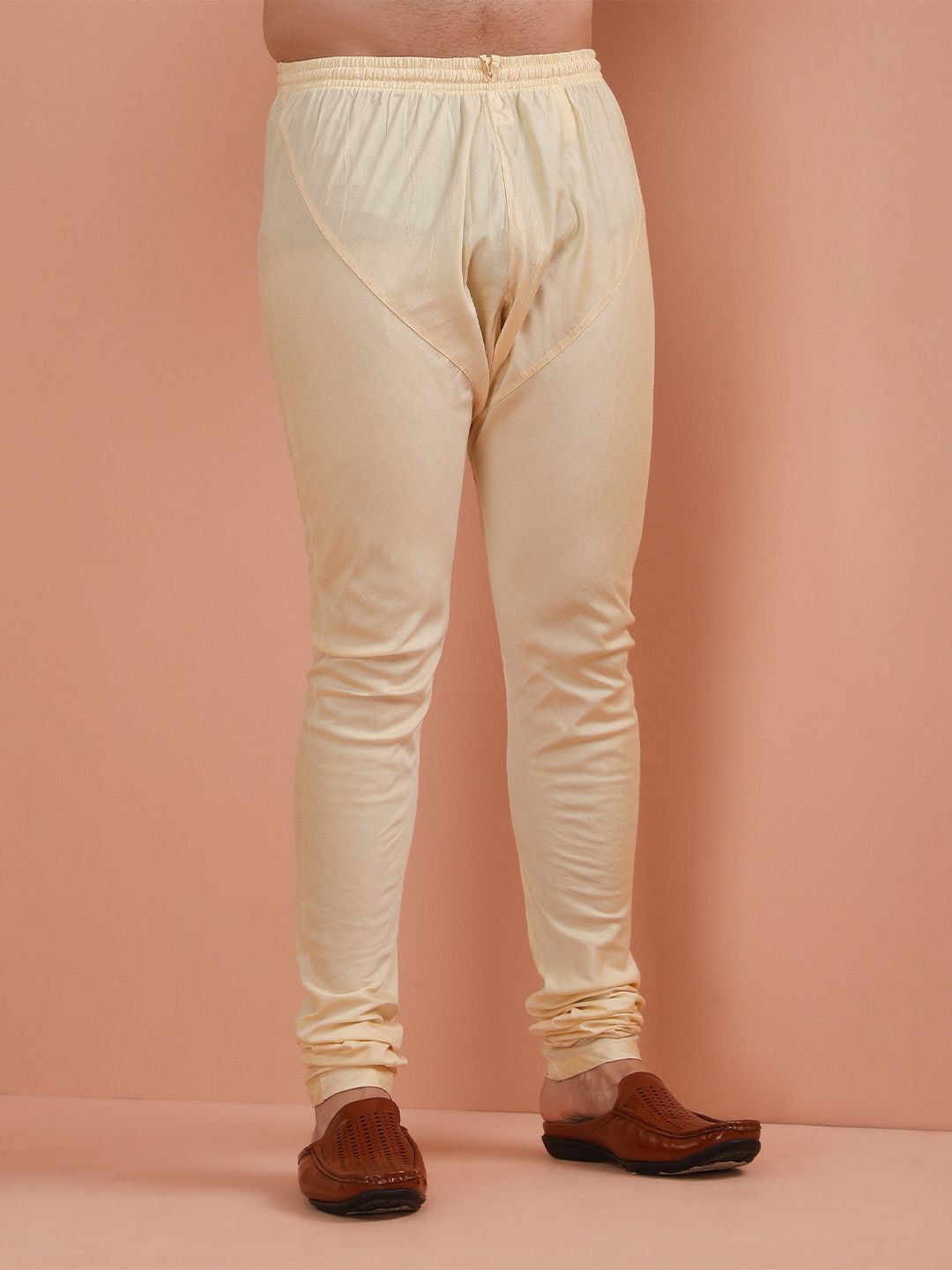 KISAH Men Ethnic Motifs Woven Design Kurta with Churidar