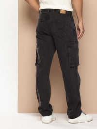 Bene Kleed Men Pure Cotton Straight Fit Cargo Style Jeans