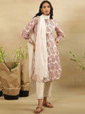 W Ethnic Motifs Printed A-Line Cotton Kurta
