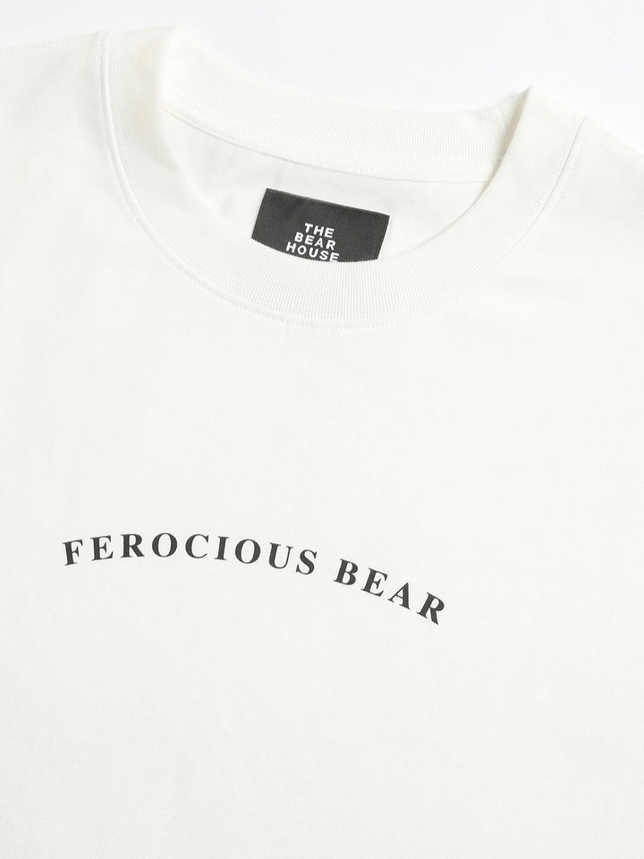 THE BEAR HOUSE Men's Oversized Crew Neck T-shirt