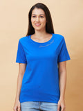 Being Human Round Neck Slim Fit Longline T-shirt