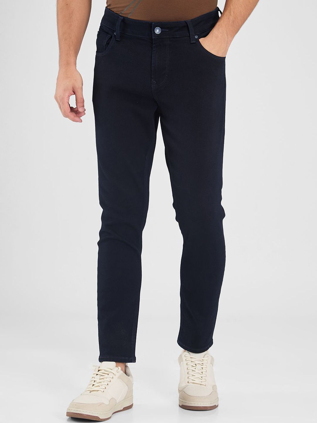 SPYKAR Men Slim Fit Mid Rise Stretchable Jeans