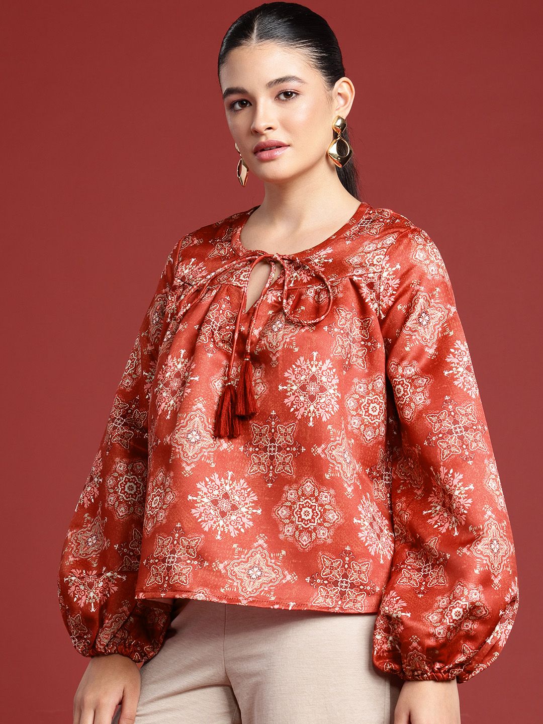 all about you Floral Printed Regular Top