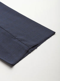 Raymond Men Checked Slim Fit Trousers