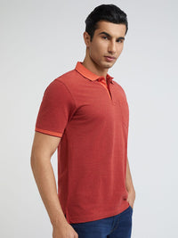 Raymond Pure Cotton Modern Fit Polo Collar T-shirt