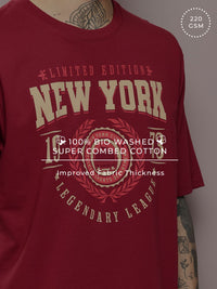 DILLINGER Men Graphic Printed Oversized T-shirt