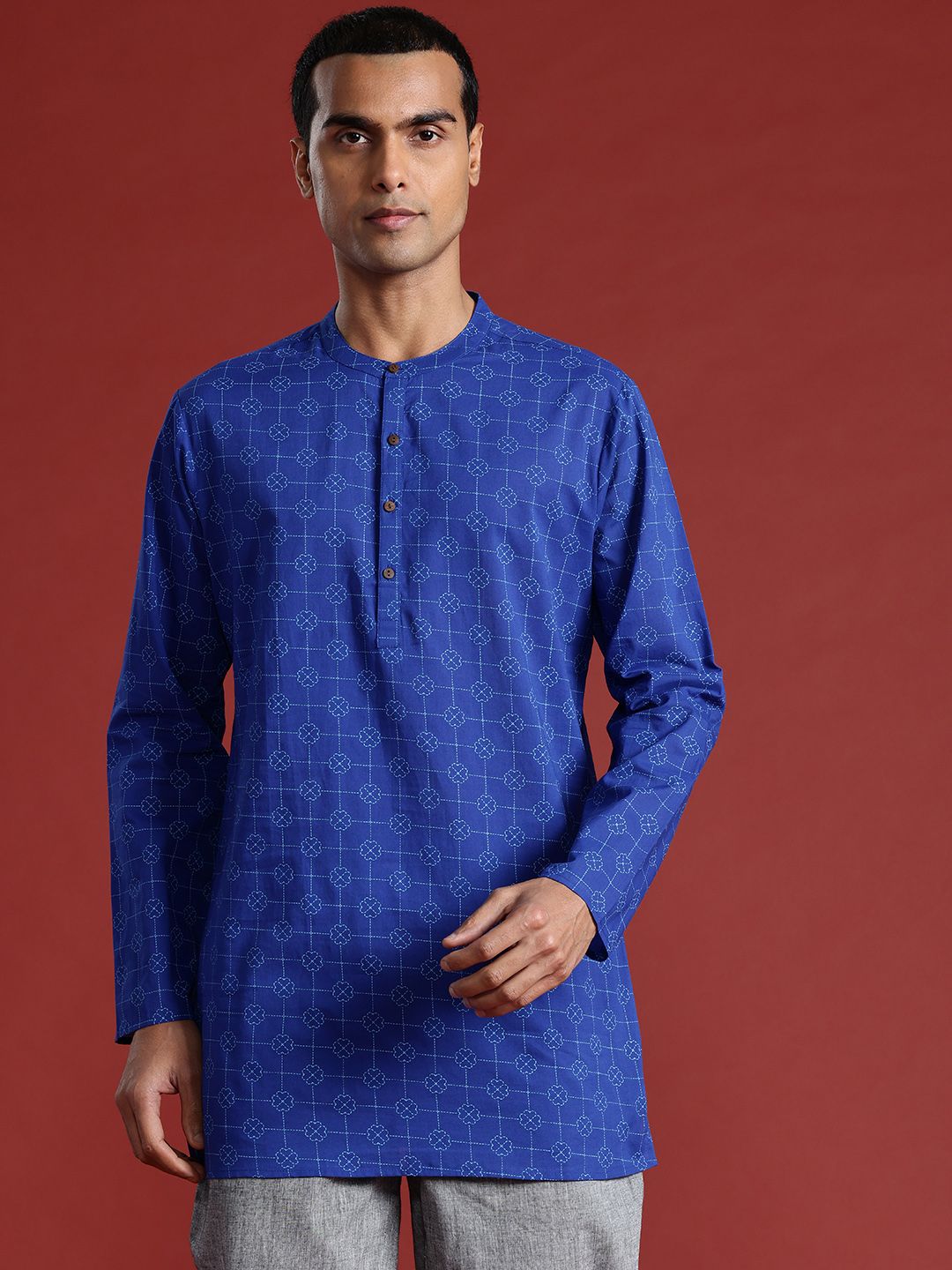 Anouk Printed Pure Cotton Kurta