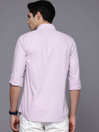 Raymond Pure Cotton Slim Fit Checked Casual Shirt