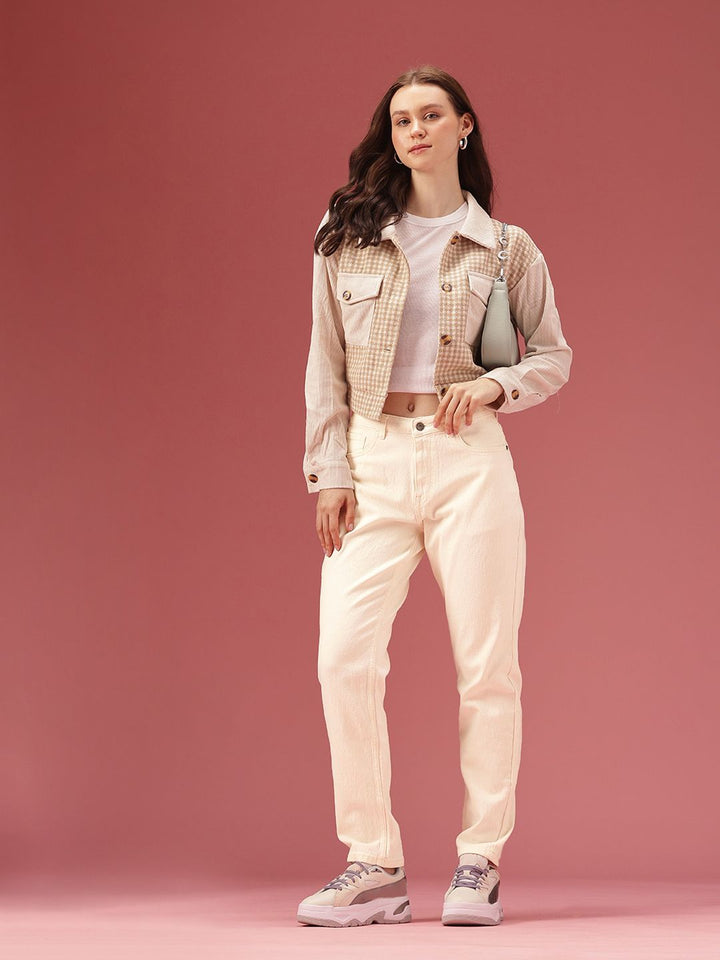 DressBerry Women Boyfriend Fit High-Rise Stretchable Jeans
