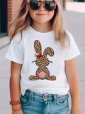 YK Girls High Neck Indigo T-shirt