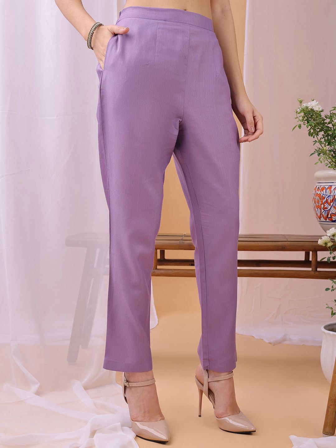 KALINI Women Floral Embroidered Kurta with Trousers & Dupatta