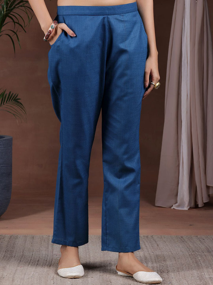 Libas Straight Kurta with Trousers & Dupatta