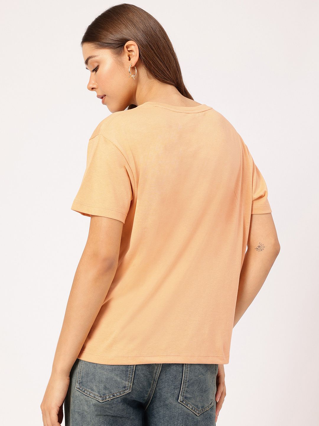 DressBerry Alternative Rock Printed Relaxed T-shirt