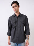 SPYKAR Men Slim Fit Opaque Casual Shirt