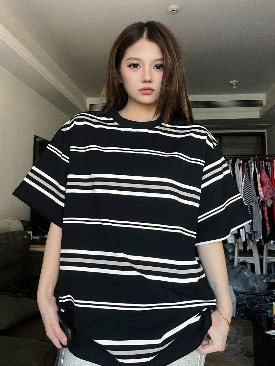 DressBerry Striped Cotton Tshirts