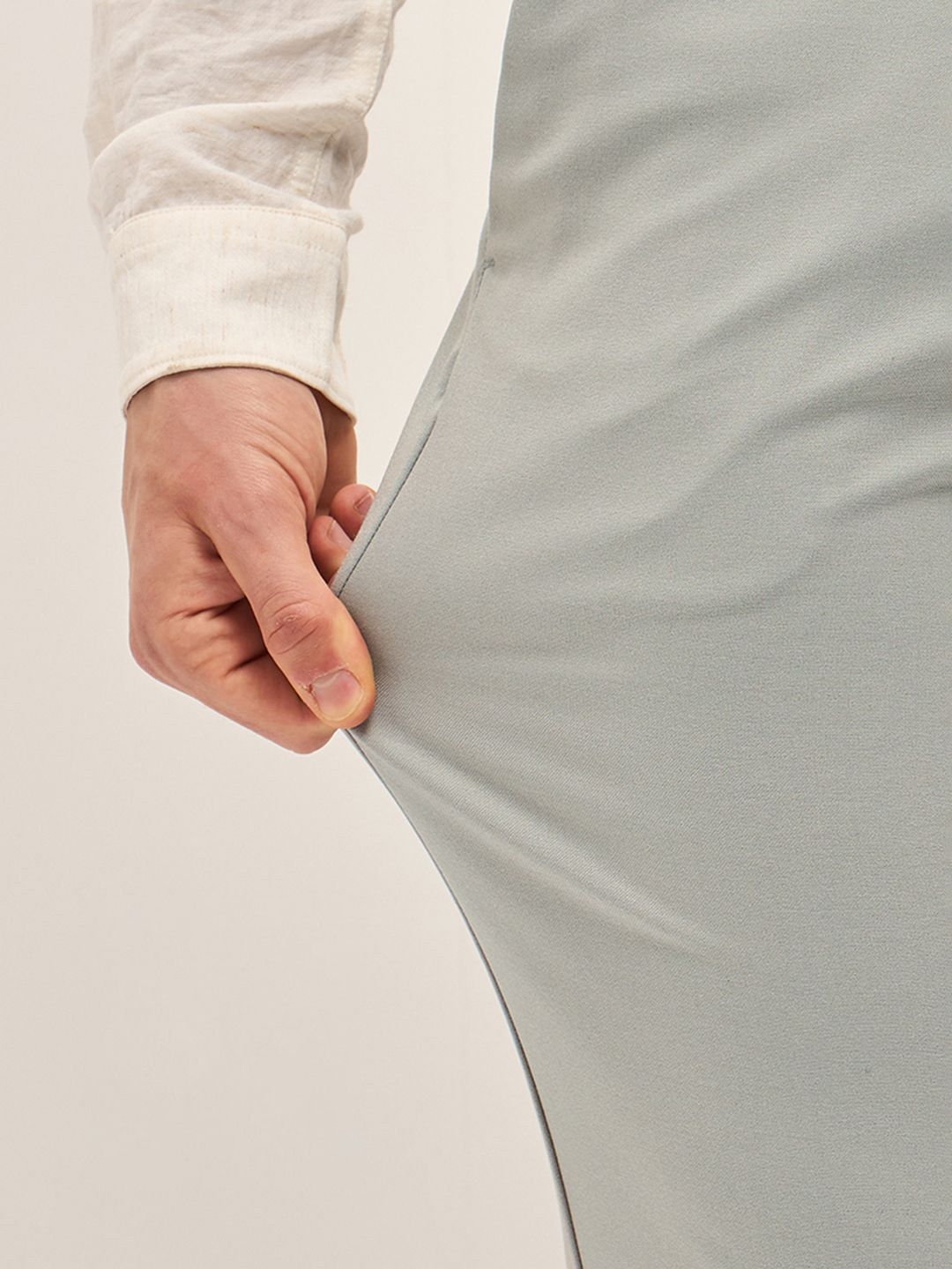 THE BEAR HOUSE Men Slim Fit Trousers