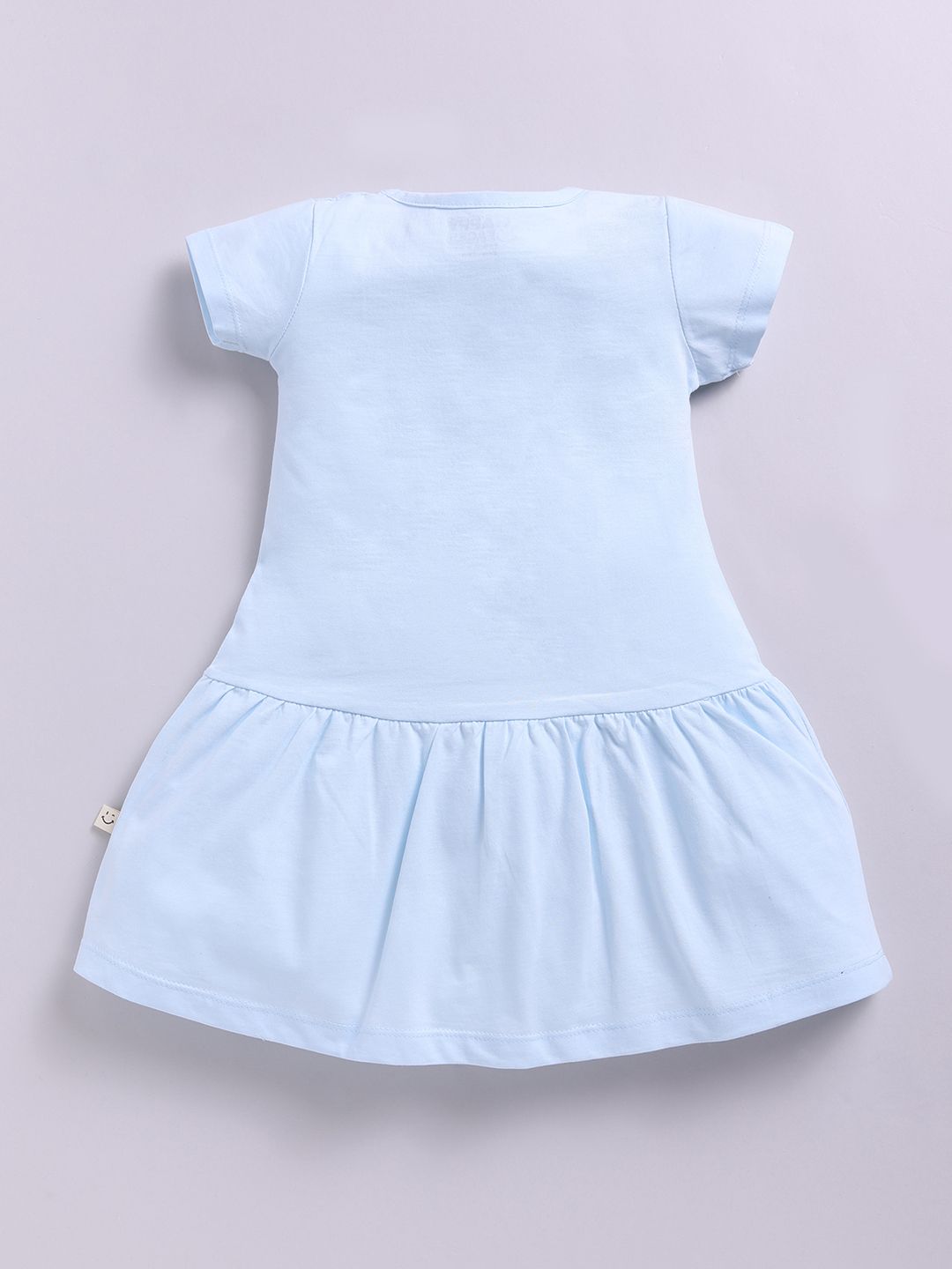 Happy Faces Girls Looney Tunes Print Pure Cotton Fit & Flare Dress