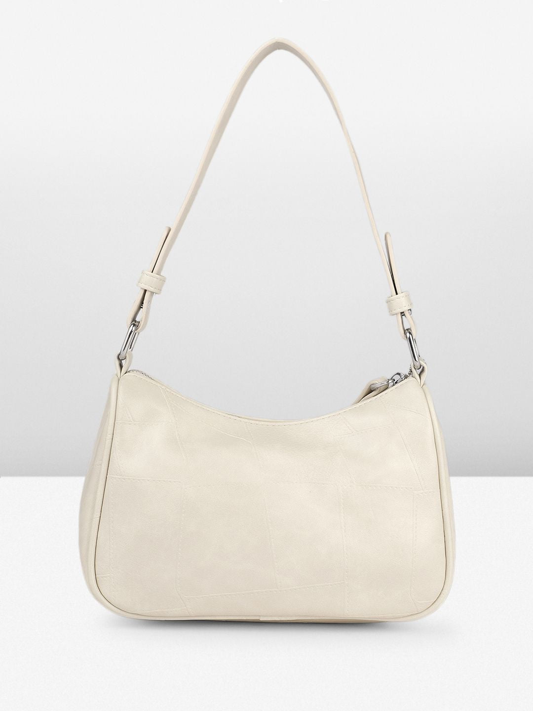 DressBerry Textured Half Moon Sling Bag